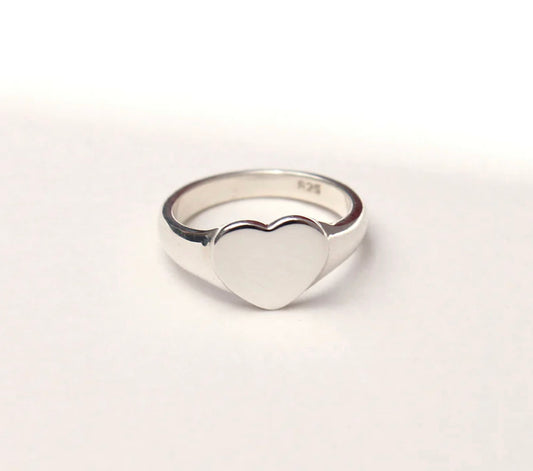 Heart Signet Ring