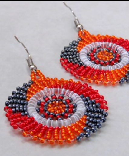 Zulu Circle Earrings