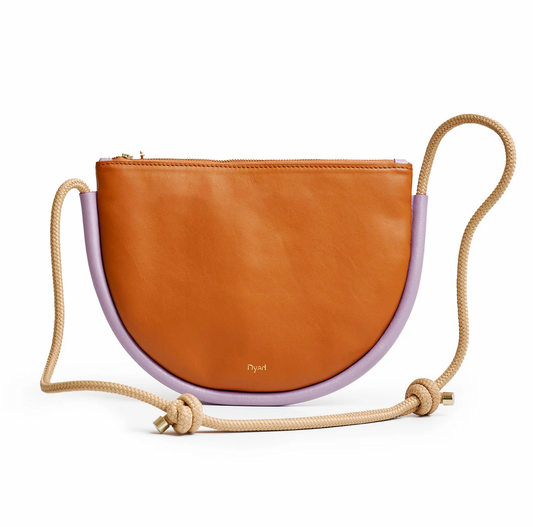 Selene Bag- Tan and Lilac